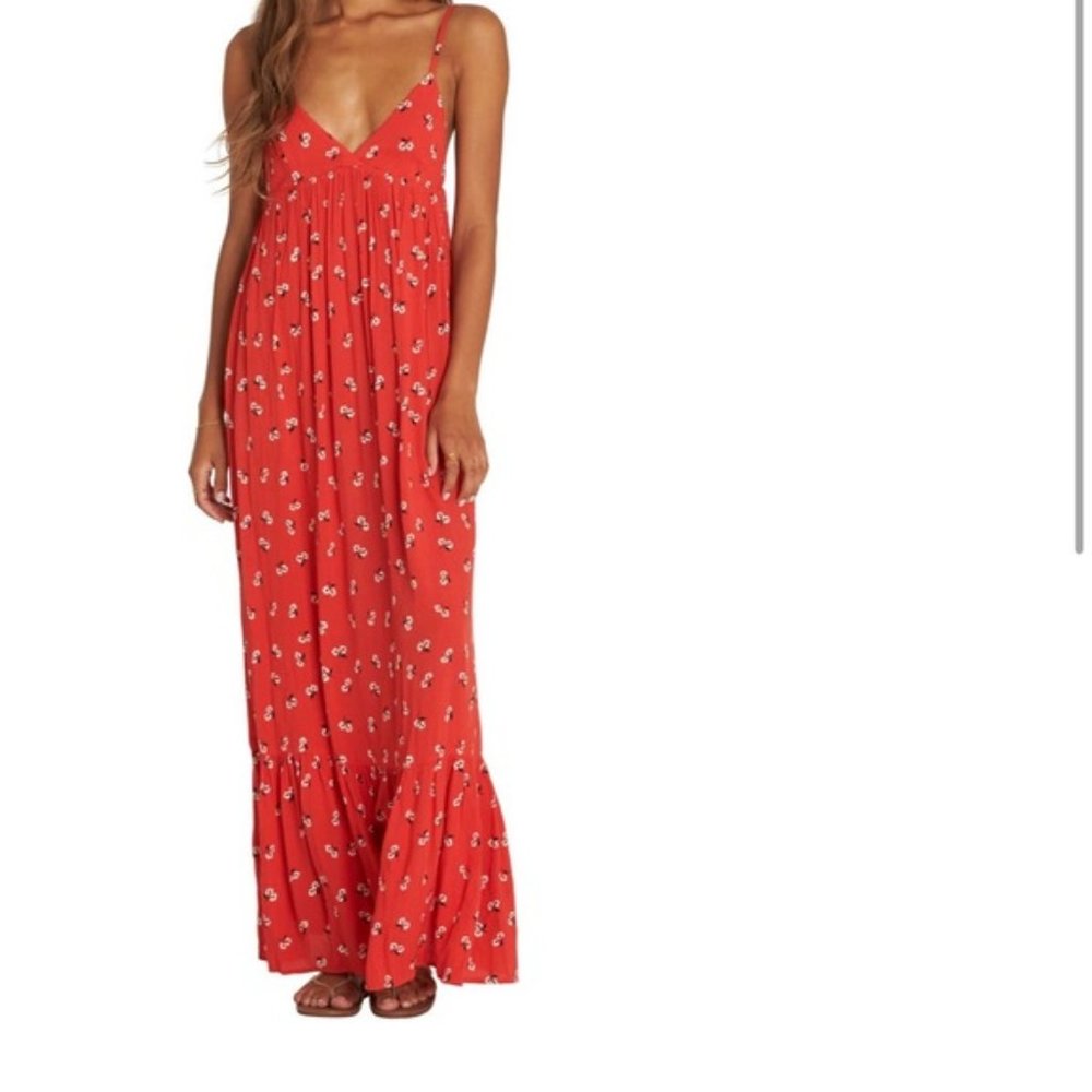 BILLABONG Floral Maxi Dress--Size XS